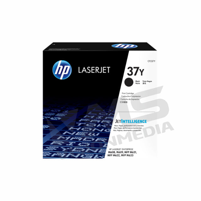 HP 37Y EXTRA HIGH YIELD BLACK TONER CARTRIDGE (CF237Y)