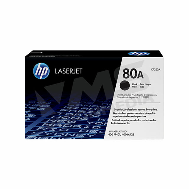 HP 80A BLACK TONER CARTRIDGE (CF280A)