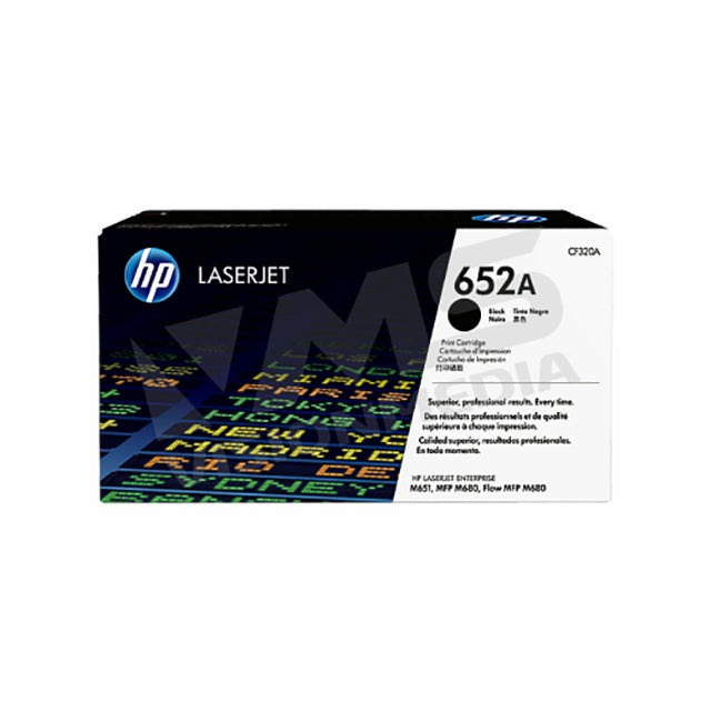 HP 652A BLACK TONER CARTRIDGE (CF320A)