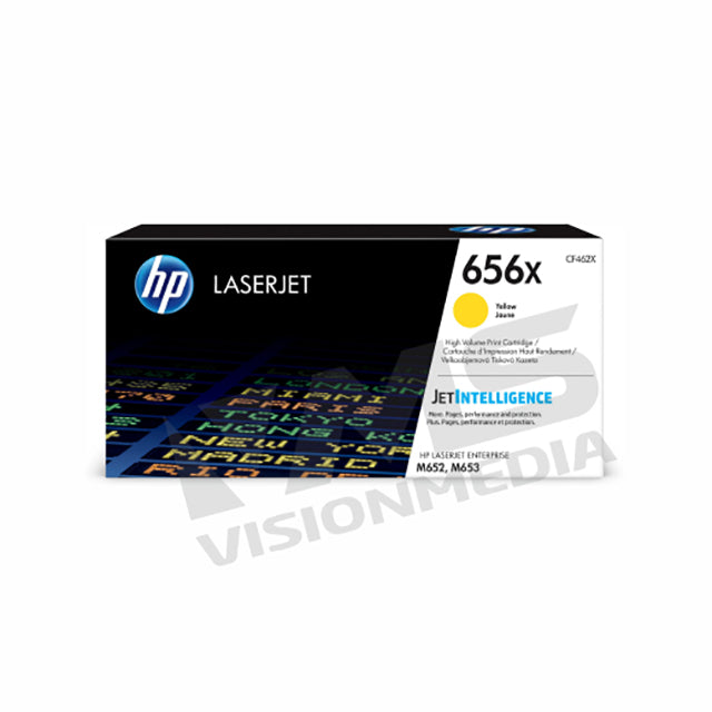 HP 656X HIGH YIELD YELLOW TONER CARTRIDGE (CF462X)