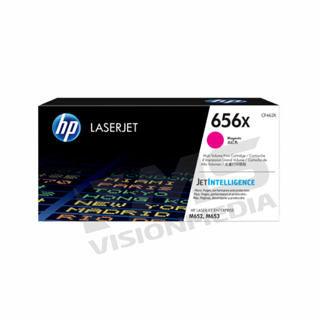 HP 656X HIGH YIELD MAGENTA TONER CARTRIDGE (CF463X)