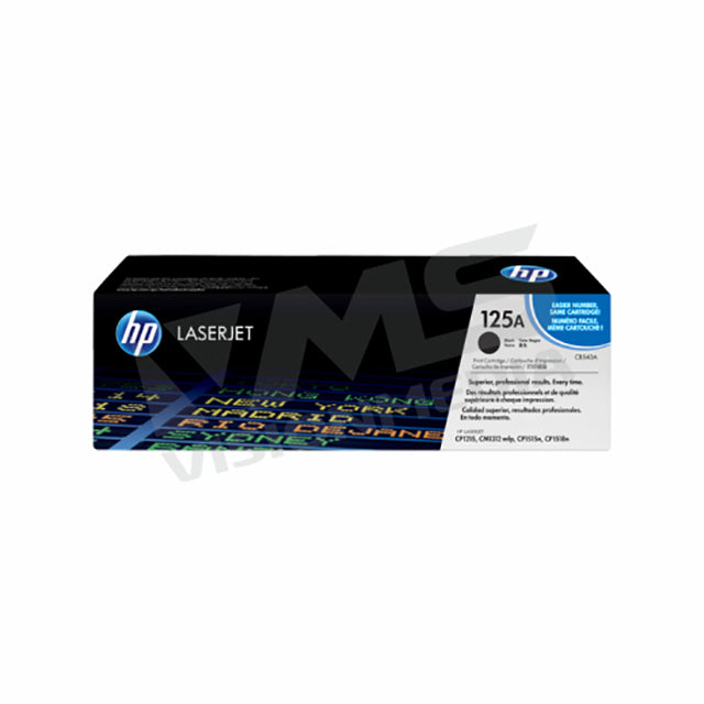 HP 125A BLACK TONER CARTRIDGE (CB540A)