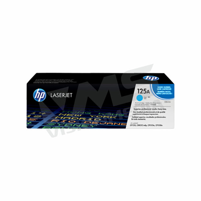 HP 125A CYAN TONER CARTRIDGE (CB541A)