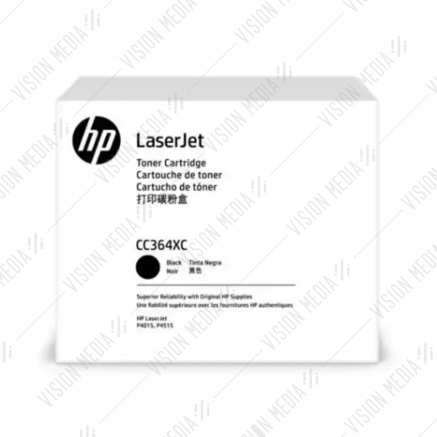 HP 64XC HIGH YIELD BLACK CONTRACTUAL TONER CARTRIDGE (CC364XC)