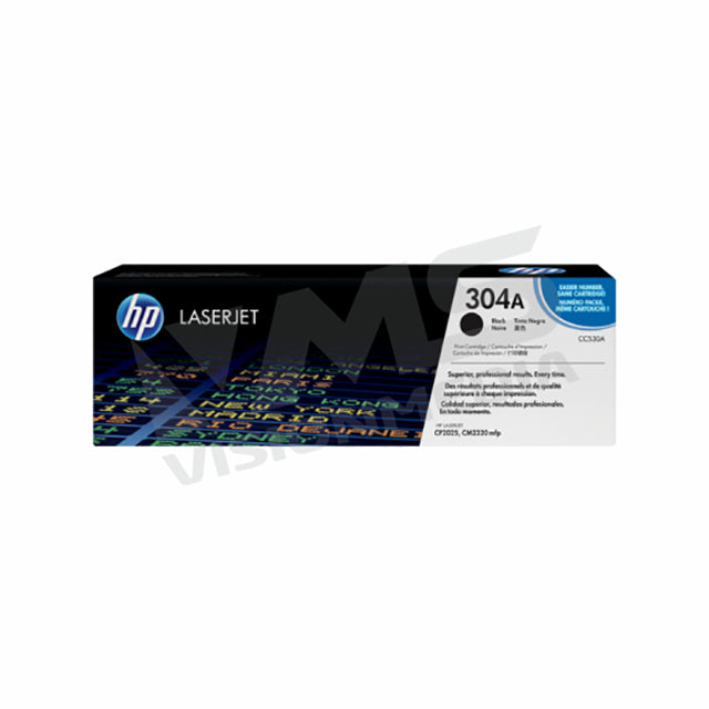 HP 304A BLACK TONER CARTRIDGE (CC530A)