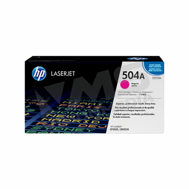 HP 504A MAGENTA TONER CARTRIDGE (CE253A)