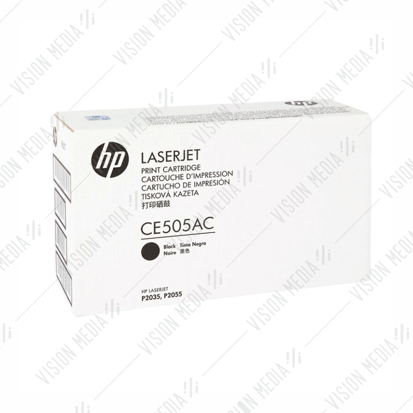 HP 05A BLACK CONTRACTUAL TONER CARTRIDGE (CE505AC)