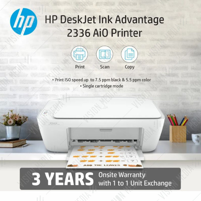 HP DESKJET INK ADVANTAGE 2336 AIO PRINTER (7WQ05B)