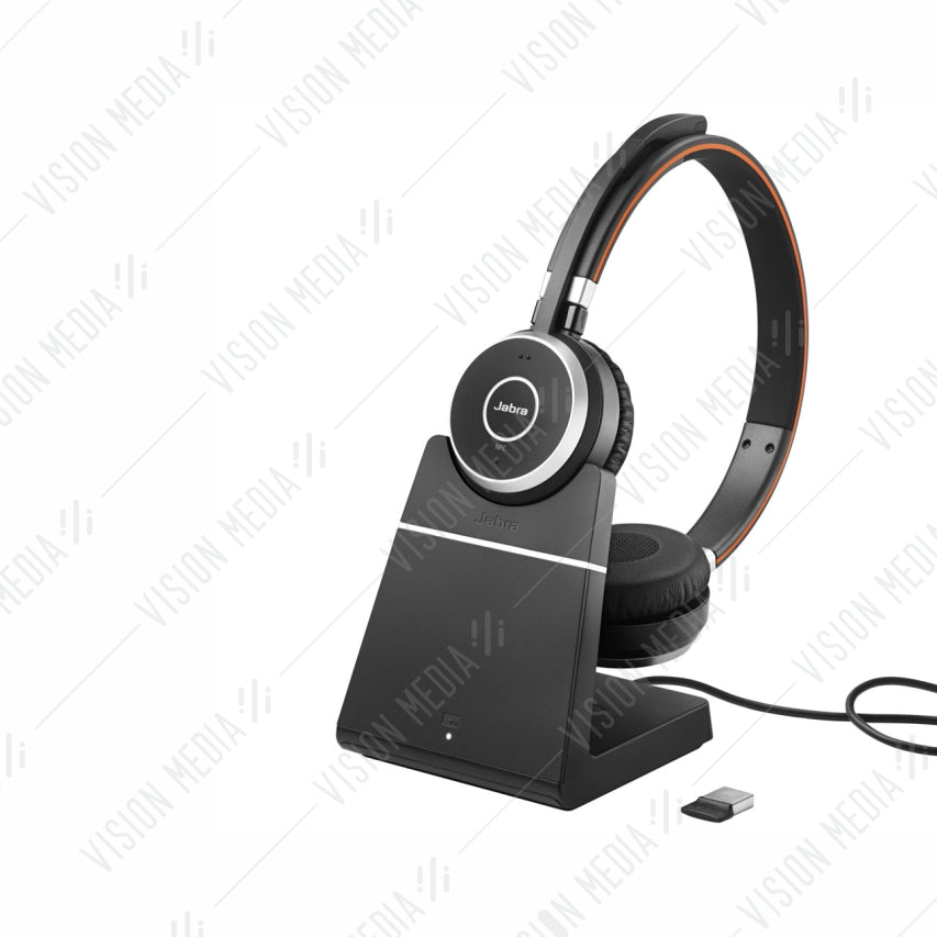 JABRA EVOLVE 65 MS STEREO WITH CHARGING STAND (6599-823-399)