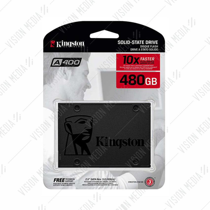 KINGSTON A400 SERIES SSD 480GB (SA400S37/480G)