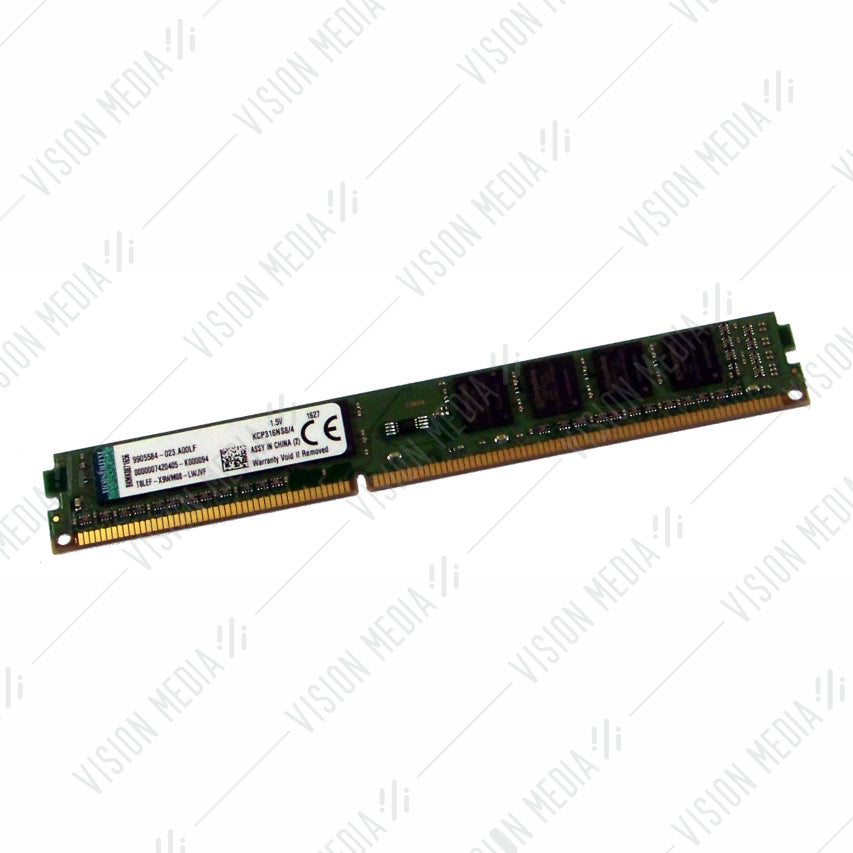 KINGSTON DDR3 1600MHZ 4GB DIMM RAM (KCP316NS8/4)