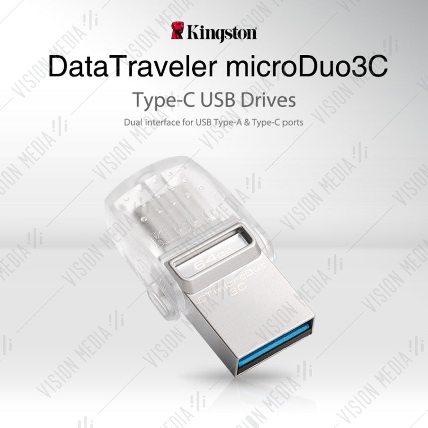 KINGSTON DT MICRO DUAL 3C TYPE C 64GB (DTDUO3C/64GB)