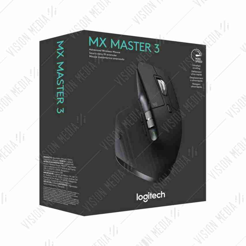 LOGITECH MX MASTER 3 WIRELESS MOUSE (910-005698)