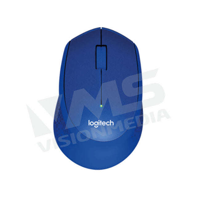 LOGITECH SILENT PLUS MOUSE M331 (BLUE) (910-004915)