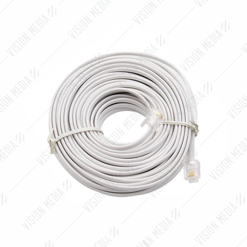 RJ11 6P4C PHONE LINE CABLE  - 15M