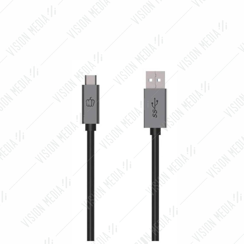 PEPPER JOBS USB 3.0 TYPE A TO USB-C CABLE 1M (A2C1M)