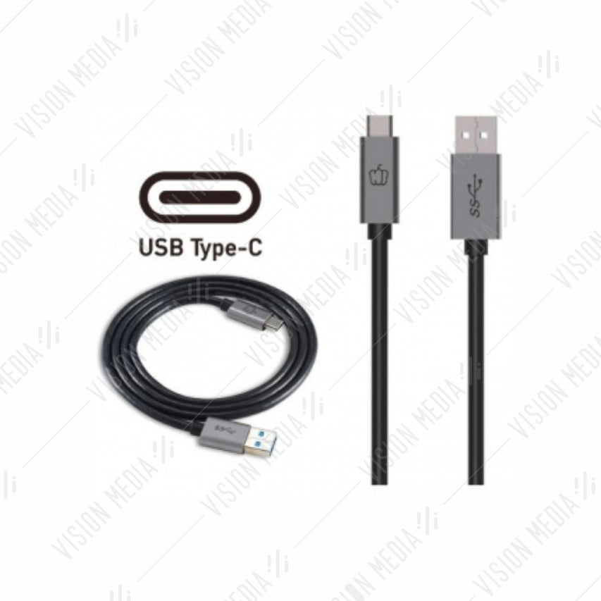 PEPPER JOBS USB 3.0 TYPE A TO USB-C CABLE 1M (A2C1M)