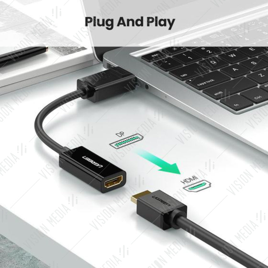 UGREEN DISPLAYPORT TO 4K HDMI ADAPTER (M-F) (40363)