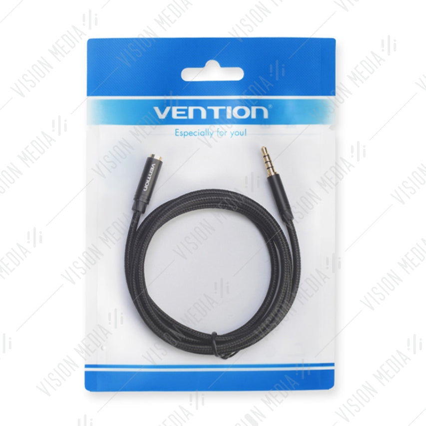 VENTION 3.5MM MALE TO FEMALE AUDIO EXTENSION CABLE (0.5M)