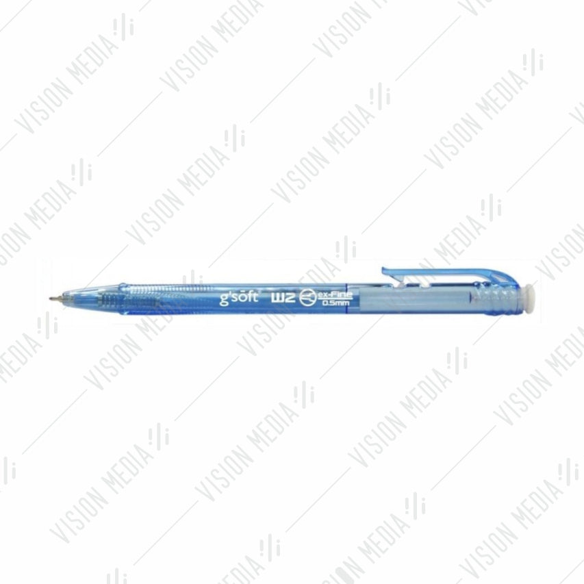 G'SOFT W2 RETRACTABLE BALL PEN 0.5MM