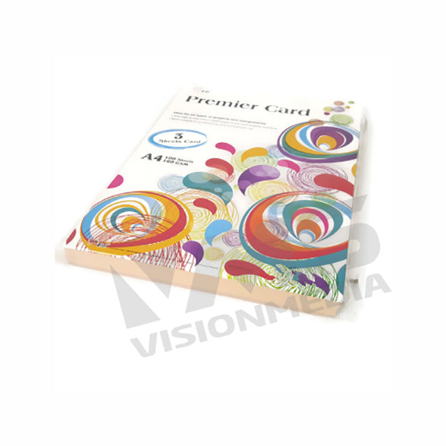 UNI ACE 160GSM A4 SIZE COLOUR PAPER (100 SHEETS)