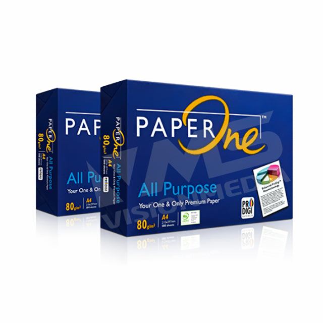 PAPER ONE 80GSM A4 SIZE PAPER (500 SHEETS) (BLUE) (ALL PURPOSE)