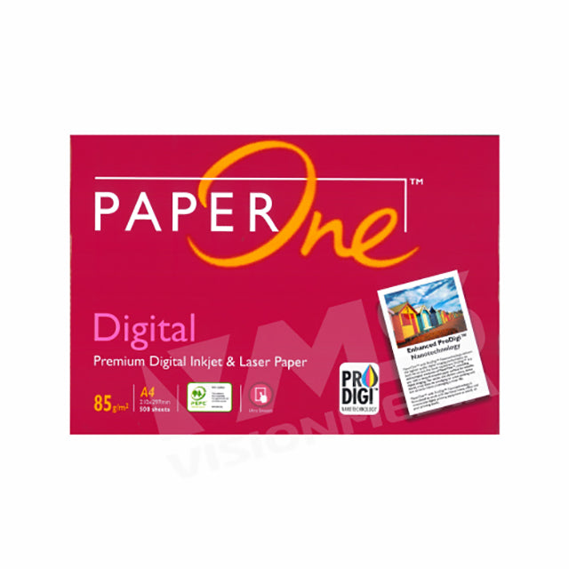 PAPER ONE 85GSM PREMIUM A4 SIZE PAPER (500 SHEETS)