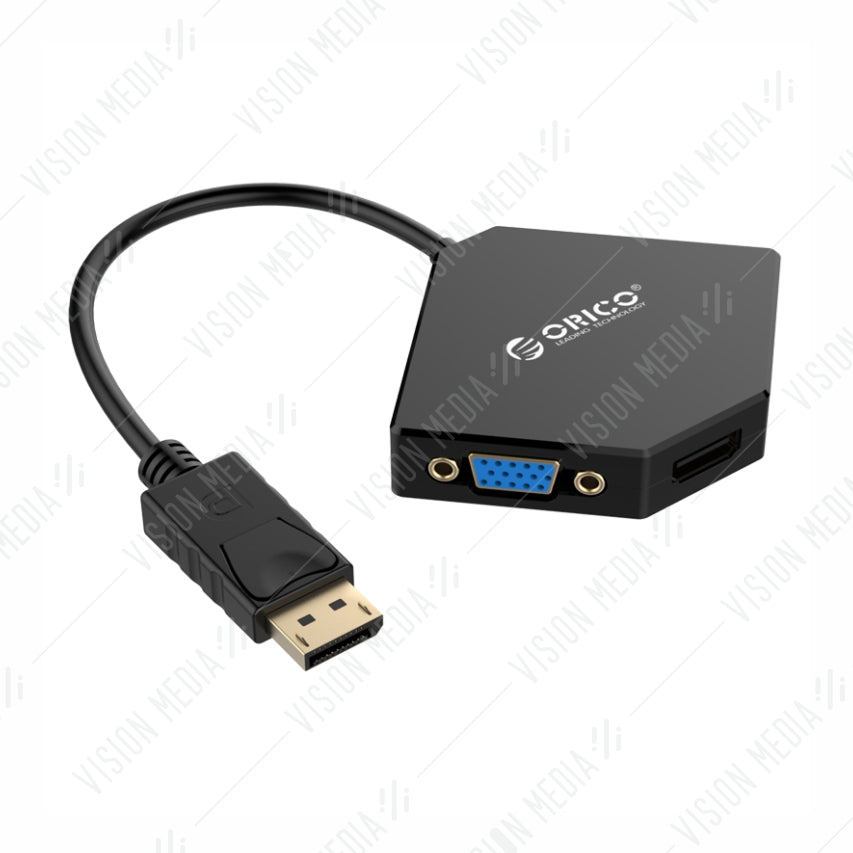 ORICO DISPLAYPORT TO HDMI/VGA/DVI ADAPTER (DPT-HDV3)