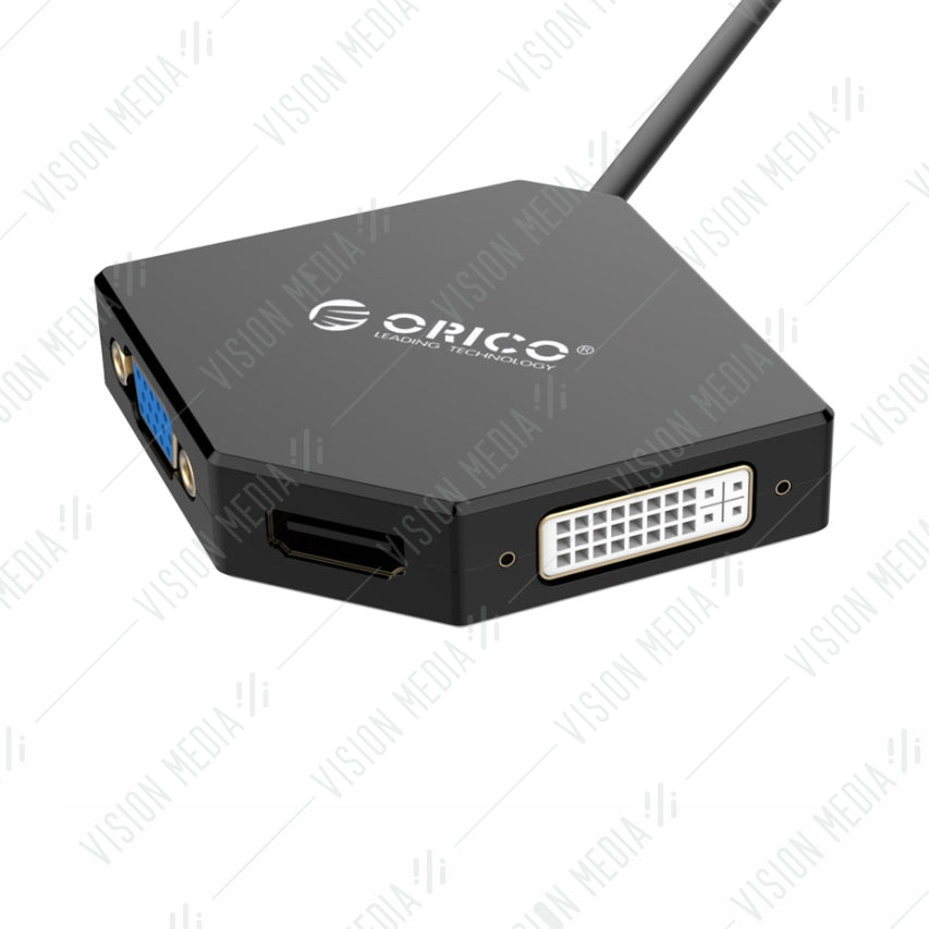 ORICO DISPLAYPORT TO HDMI/VGA/DVI ADAPTER (DPT-HDV3)