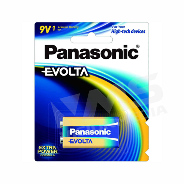 PANASONIC EVOLTA ALKALINE 9V BATTERY (1PC/PACK)