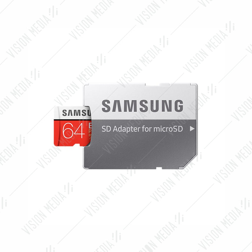 SAMSUNG EVO PLUS 64GB MCRO SDXC WITH ADAPTER (MB-MC64HA/APC)