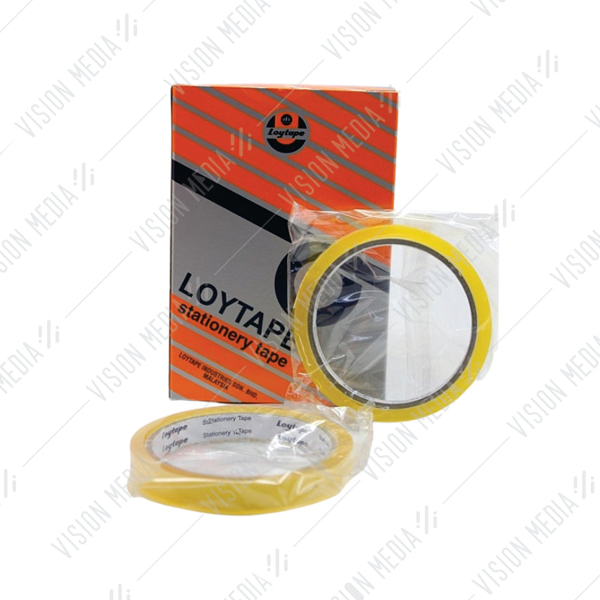 STATIONERY TAPE 12MM X 40M (LOYTAPE)