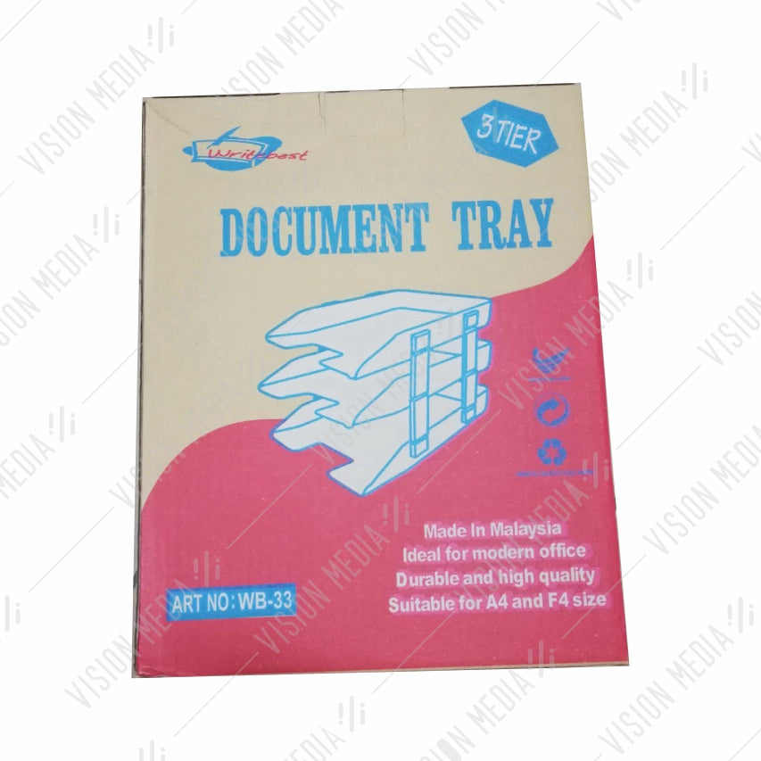 WRITEBEST 3 LAYER DOCUMENT TRAY (WB-33)