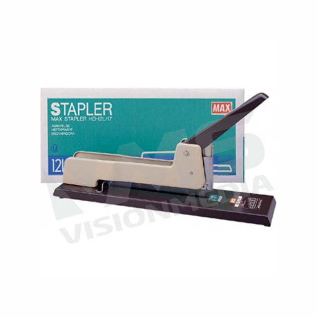 MAX STAPLER HD-12L/17 HEAVY DUTY LONG THROAT STAPLER