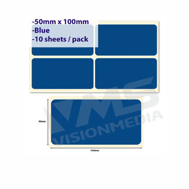 LABEL STICKER 50MM X 100MM