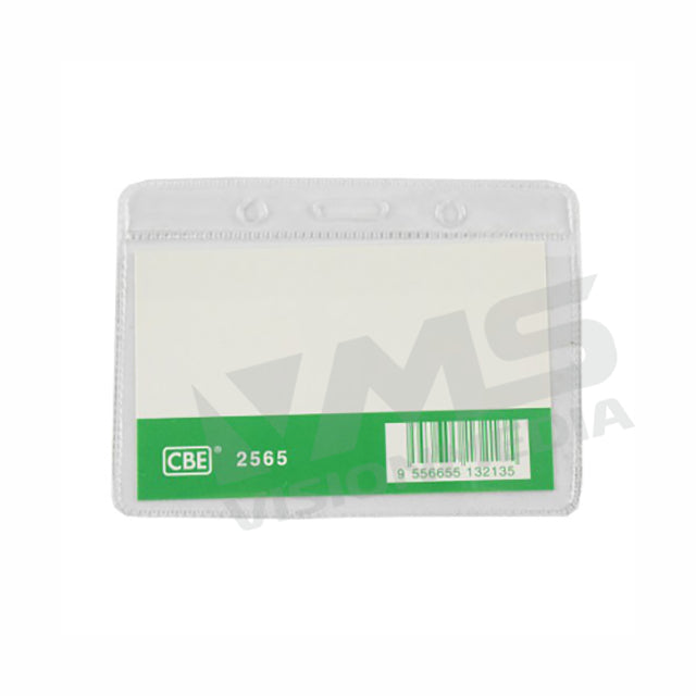 PVC NAME BADGE COVER (95MMX65MM) (HORIZONTAL) (2565)