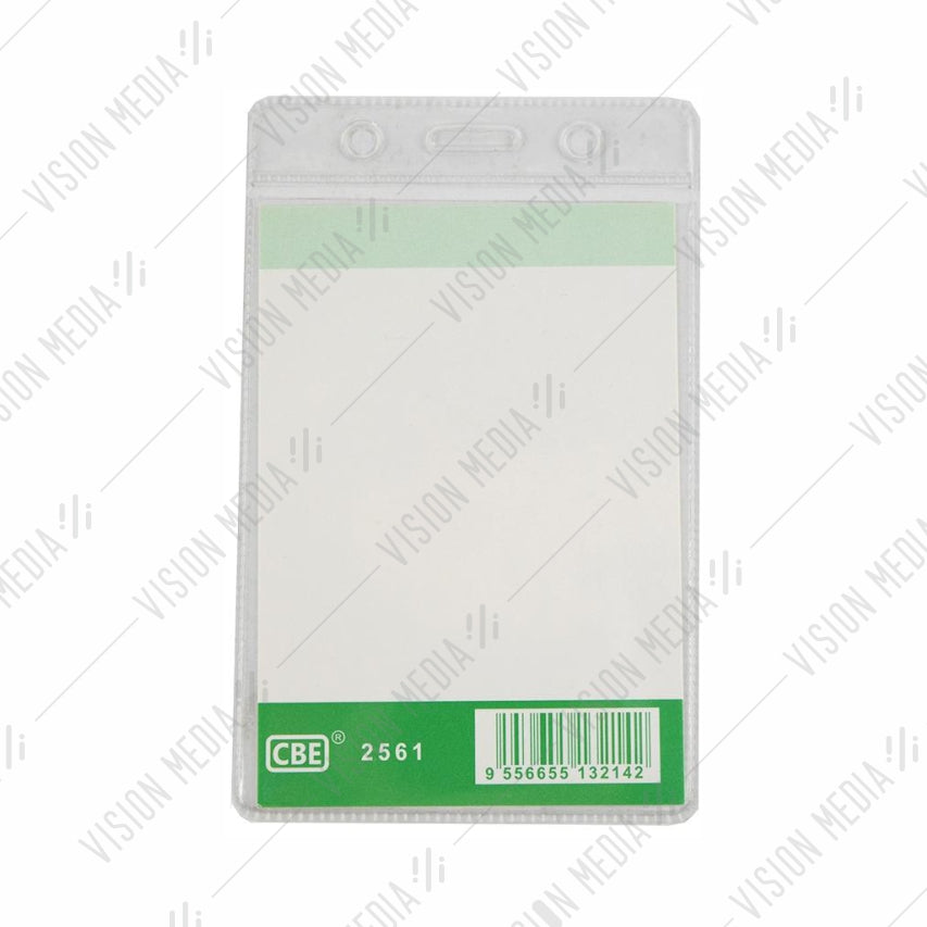 PVC NAME BADGE COVER (80MMX110MM) (VERTICAL) (2561)