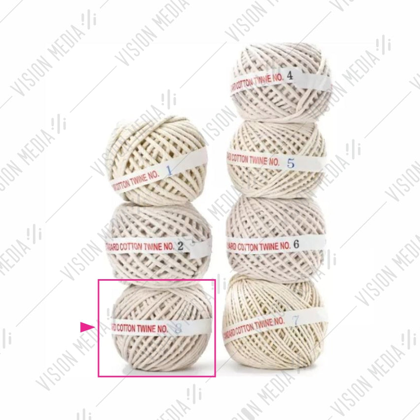 COTTON TWINE PARCEL STRING 100G | Vision Media Supplies