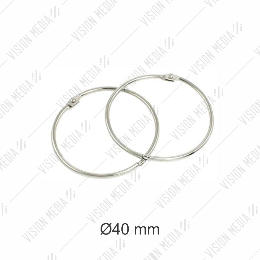 CARD RING 40MM DIAMETER (10 PCS / PACK)