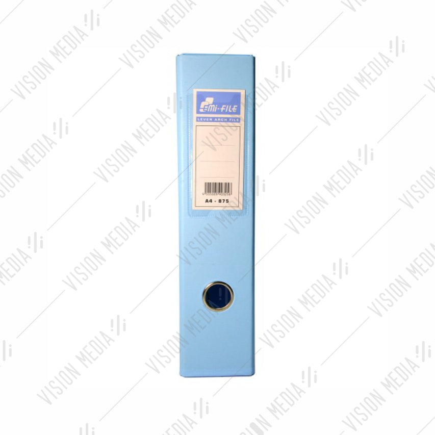 EMI-FILE PVC LEVER ARCH FILE F4 SIZE, 75MM (875F) | Vision Media Supplies