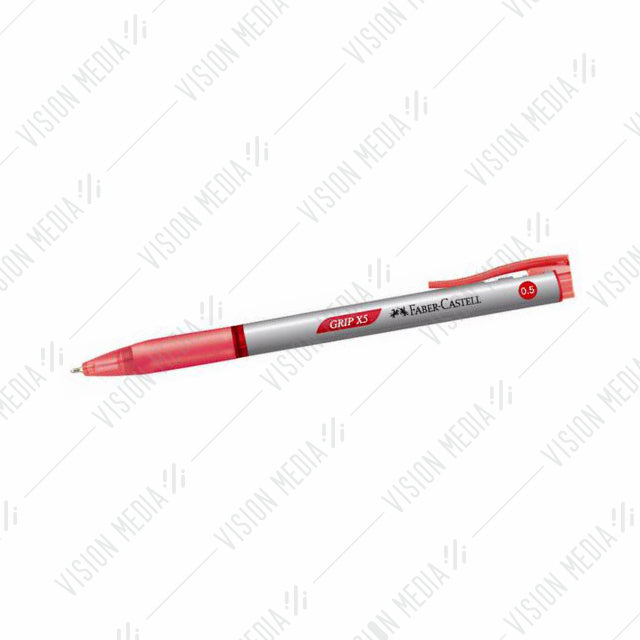 FABER CASTELL 5473 GRIP X5 BALL POINT PEN 0.5MM