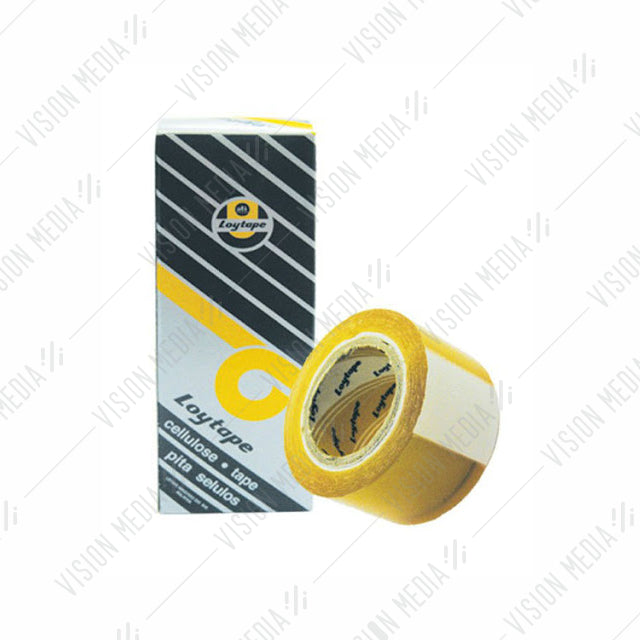 CELLOPHANE TAPE 24MM X 15 YARDS (LOYTAPE) (CELLULOSE)