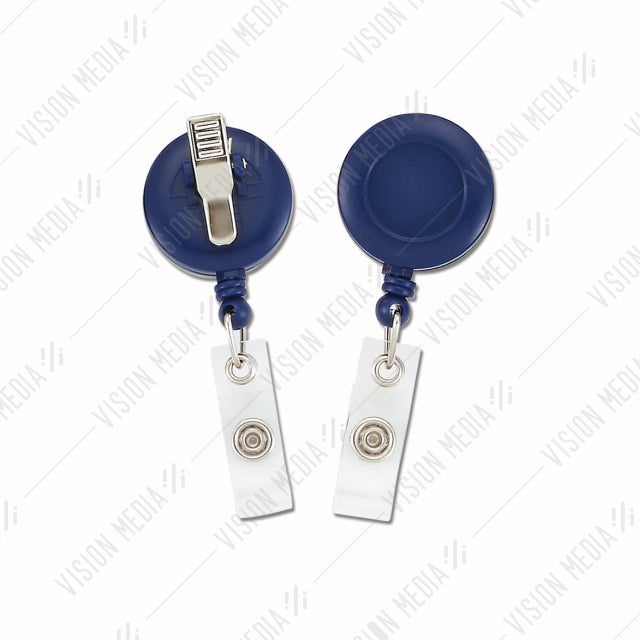 RETRACTABLE YOYO BADGE CLIP SOLID COLOR (HIGH QUALITY)