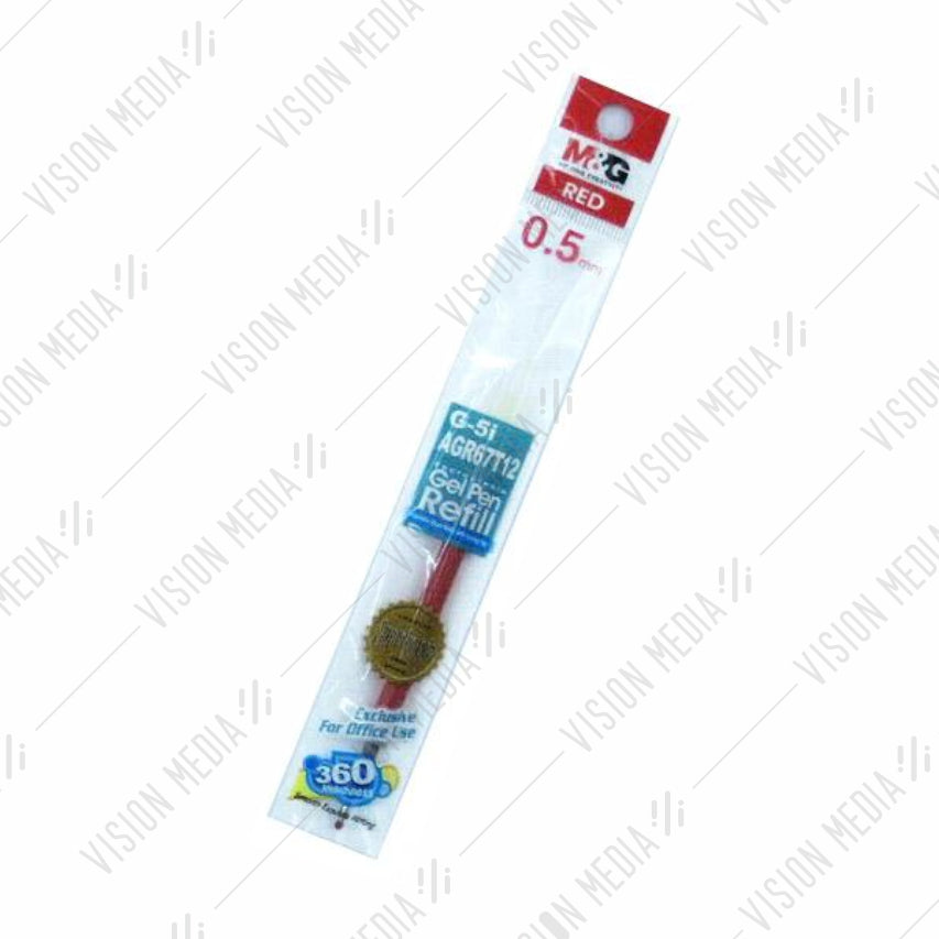 M&G GEL PEN REFILL 0.5MM