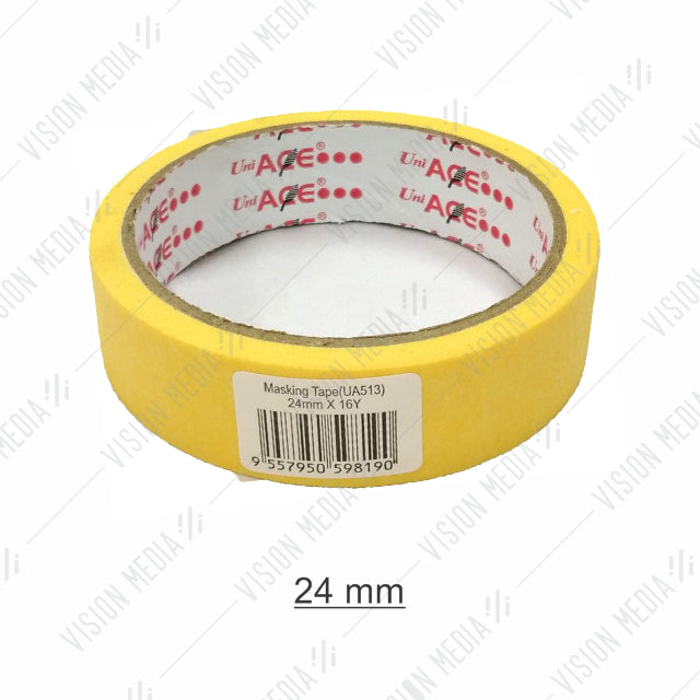 24MM X 16 YARDS MASKING TAPE (UNI ACE)