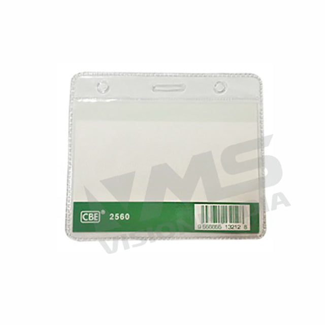PVC NAME BADGE COVER (110MMX80MM) (HORIZONTAL) (2560)