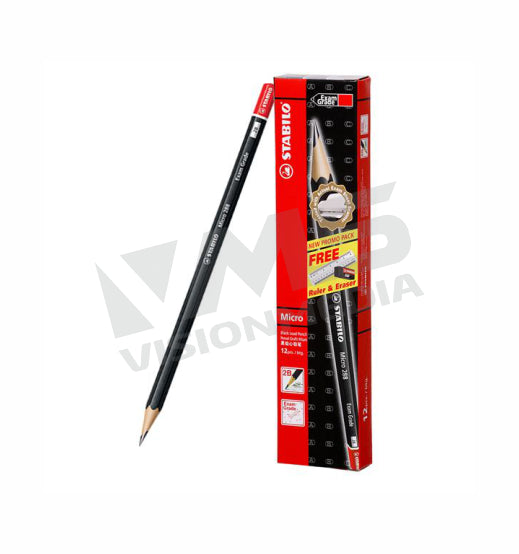 STABILO EXAM GRADE 2B PENCIL (12PCS PER PACK)