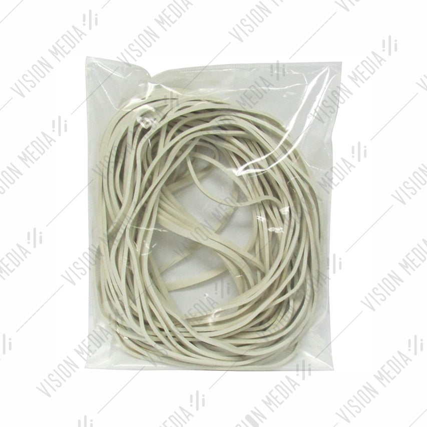 WHITE PARCEL RUBBER BAND (200G PER BOX)