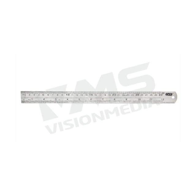 STEEL RULER 12 INCH | Vision Media Supplies