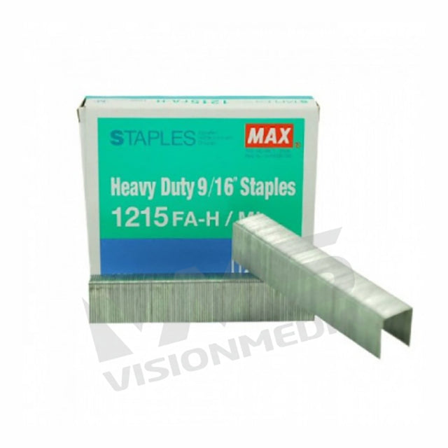 MAX STAPLES REFILL 1215 FA-H (HEAVY DUTY 9/16")